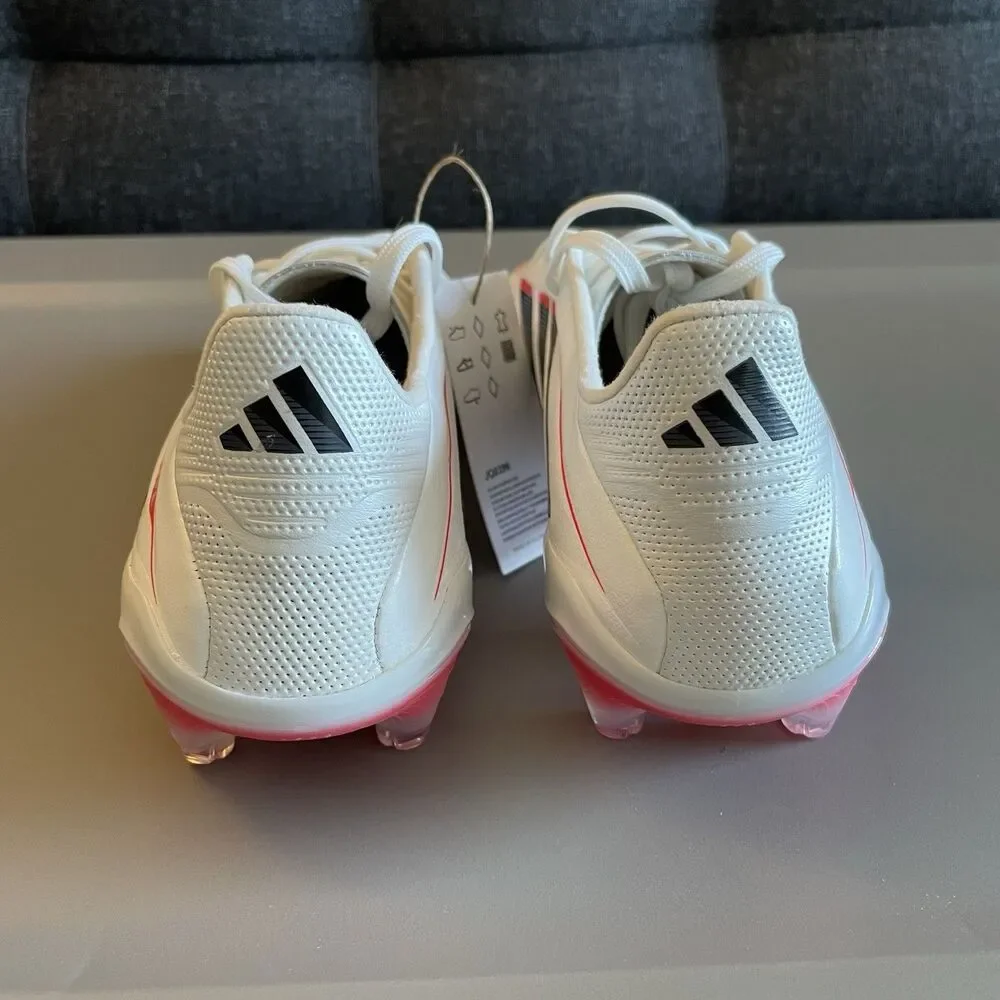 ADIDAS COPA PURE IV ELITE White Lucid Red Mens Sz 7.5 / Womens Sz 8.5